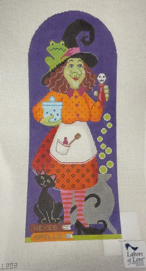 * Labors of Love, Inc LL202-18 Witch on 18