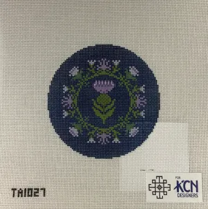 * Thorn Alexander TA1027 Thistle Round on Navy