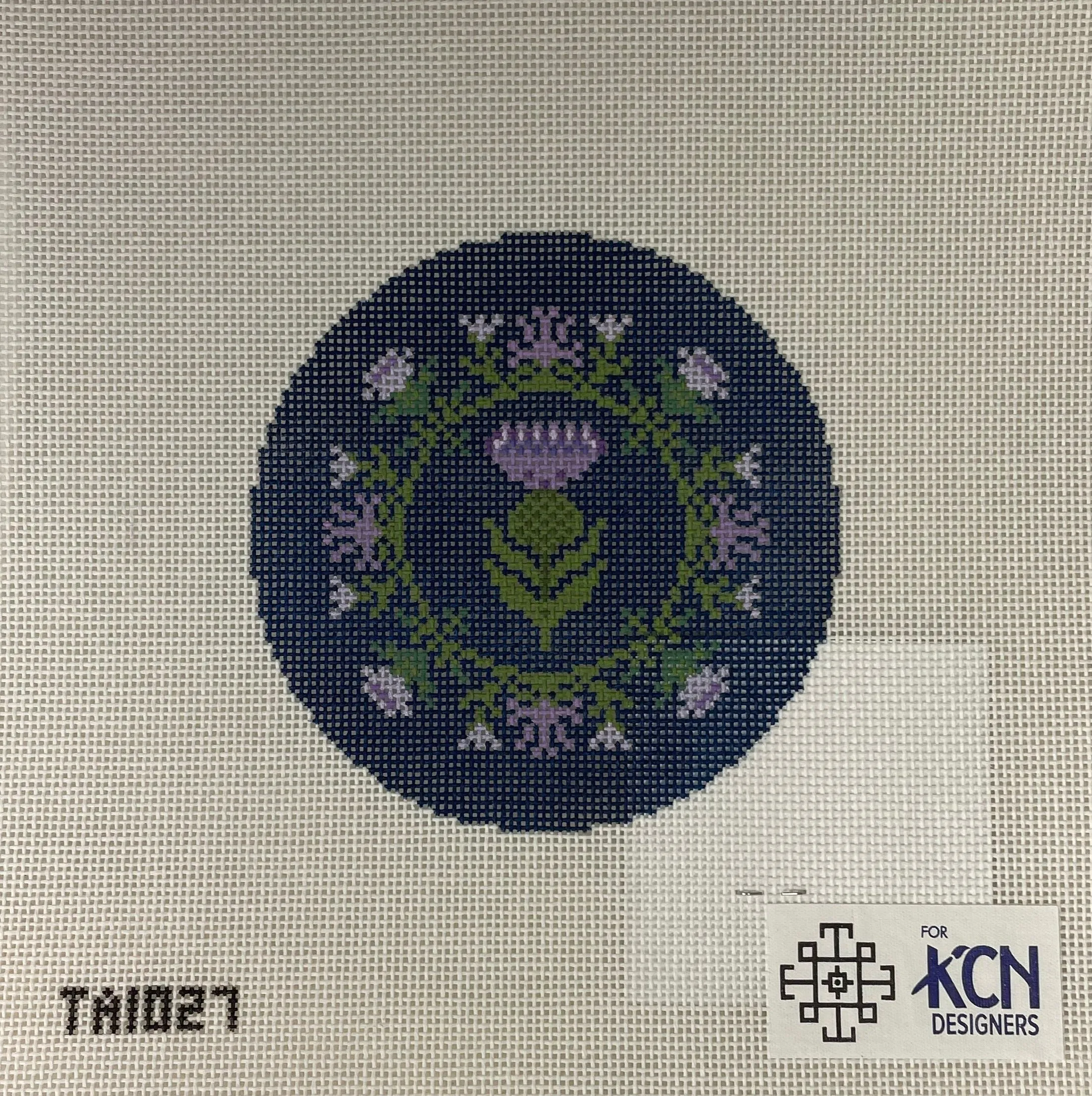 * Thorn Alexander TA1027 Thistle Round on Navy