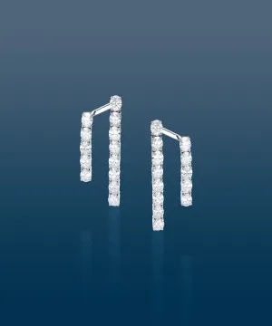 .30ct Oval Diamond Earrings