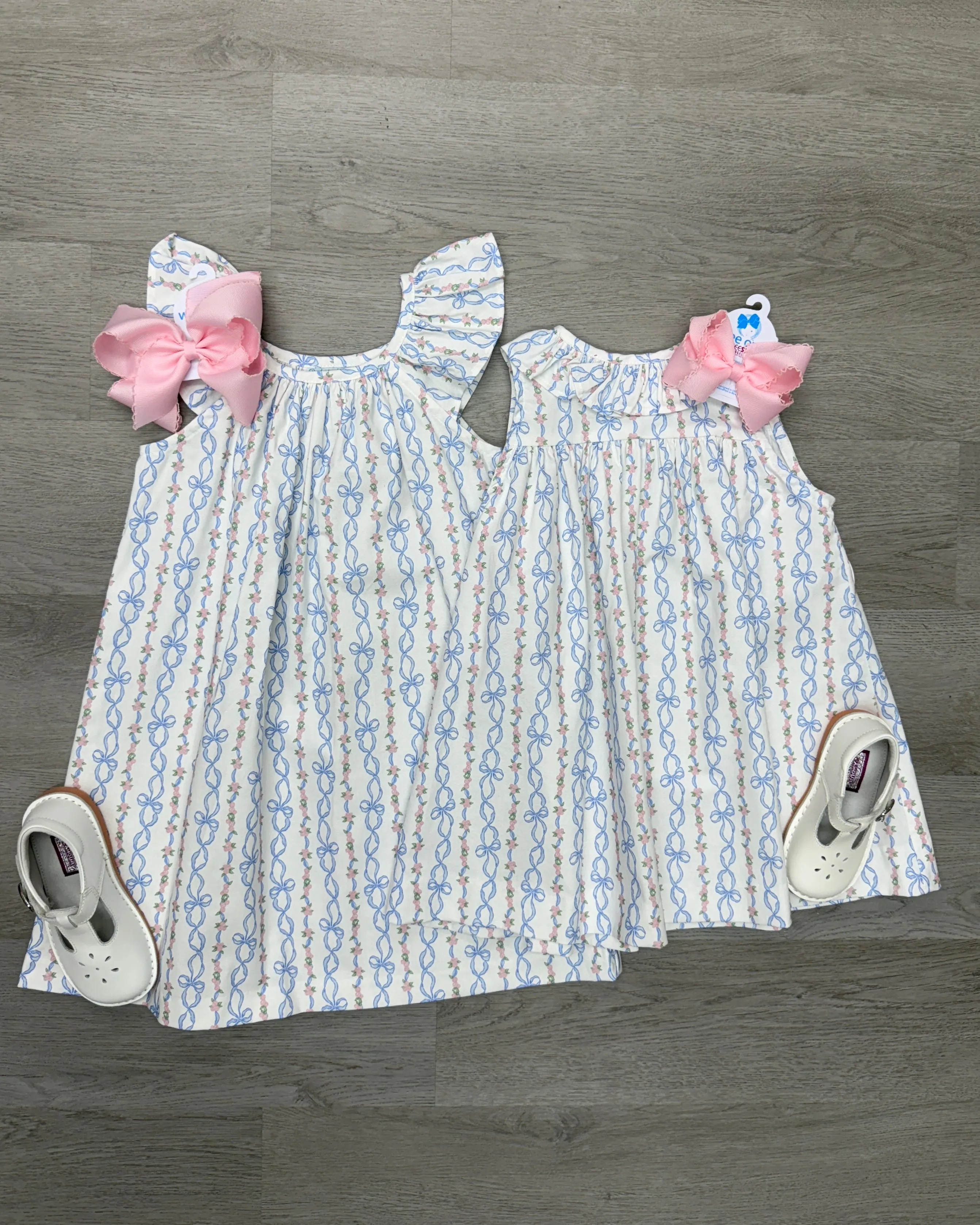 A-Line Dress - Bows
