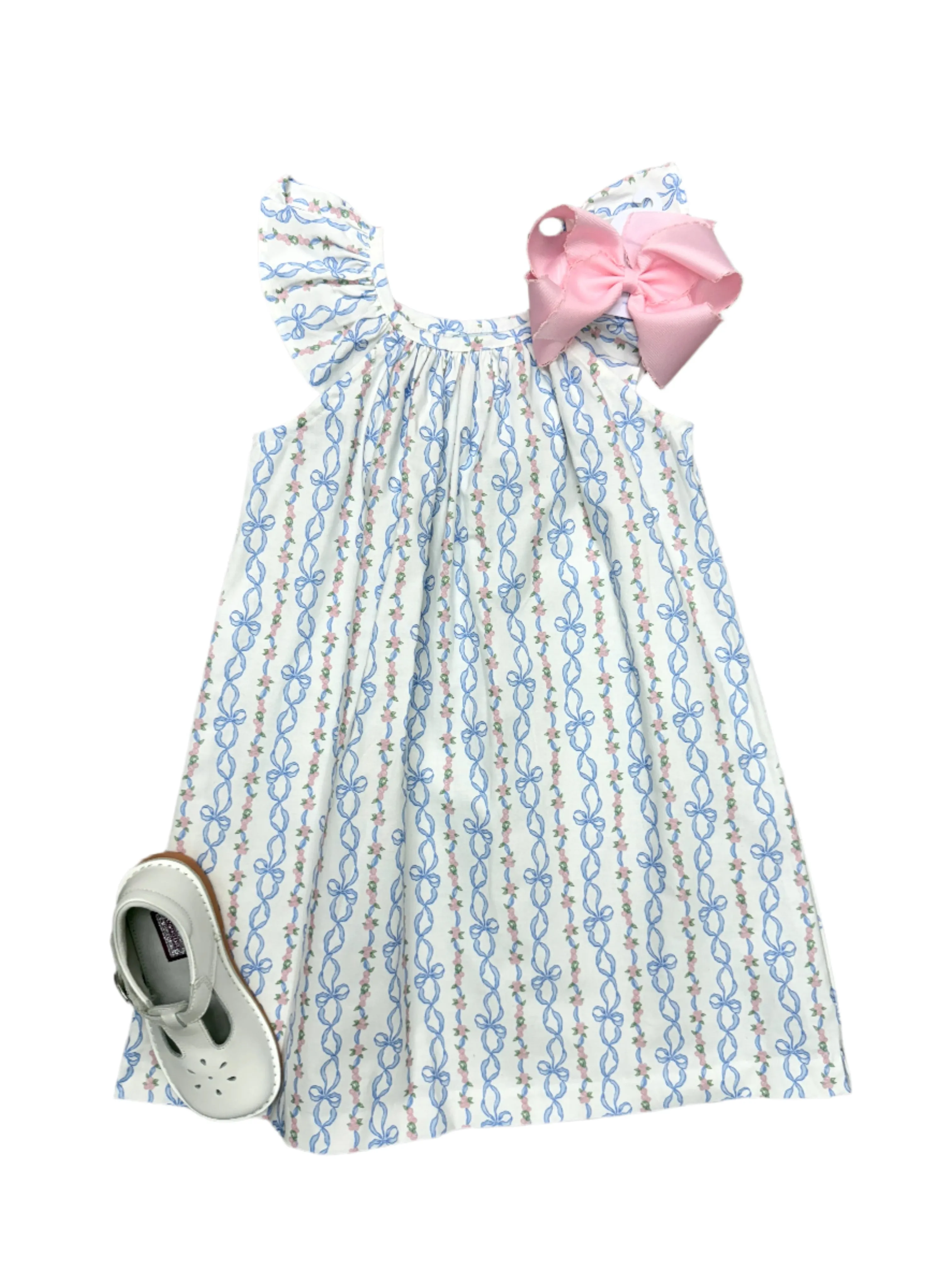 A-Line Dress - Bows