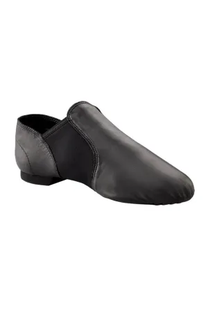 Adult Black E-Series Slip On Jazz Shoe
