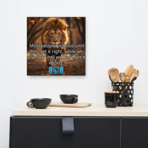 Advanced Practice Canvas