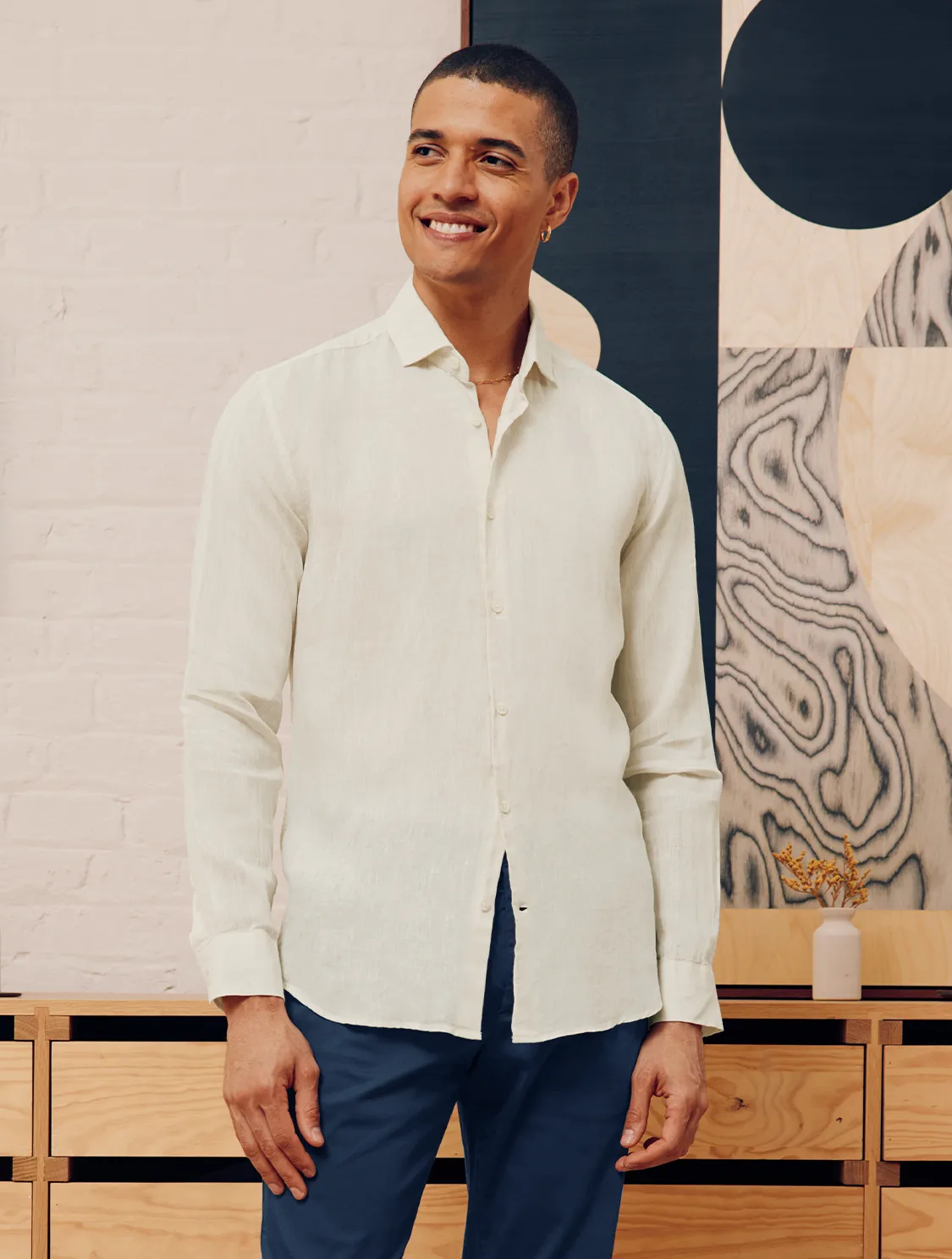 ANTONIO LINEN SHIRT