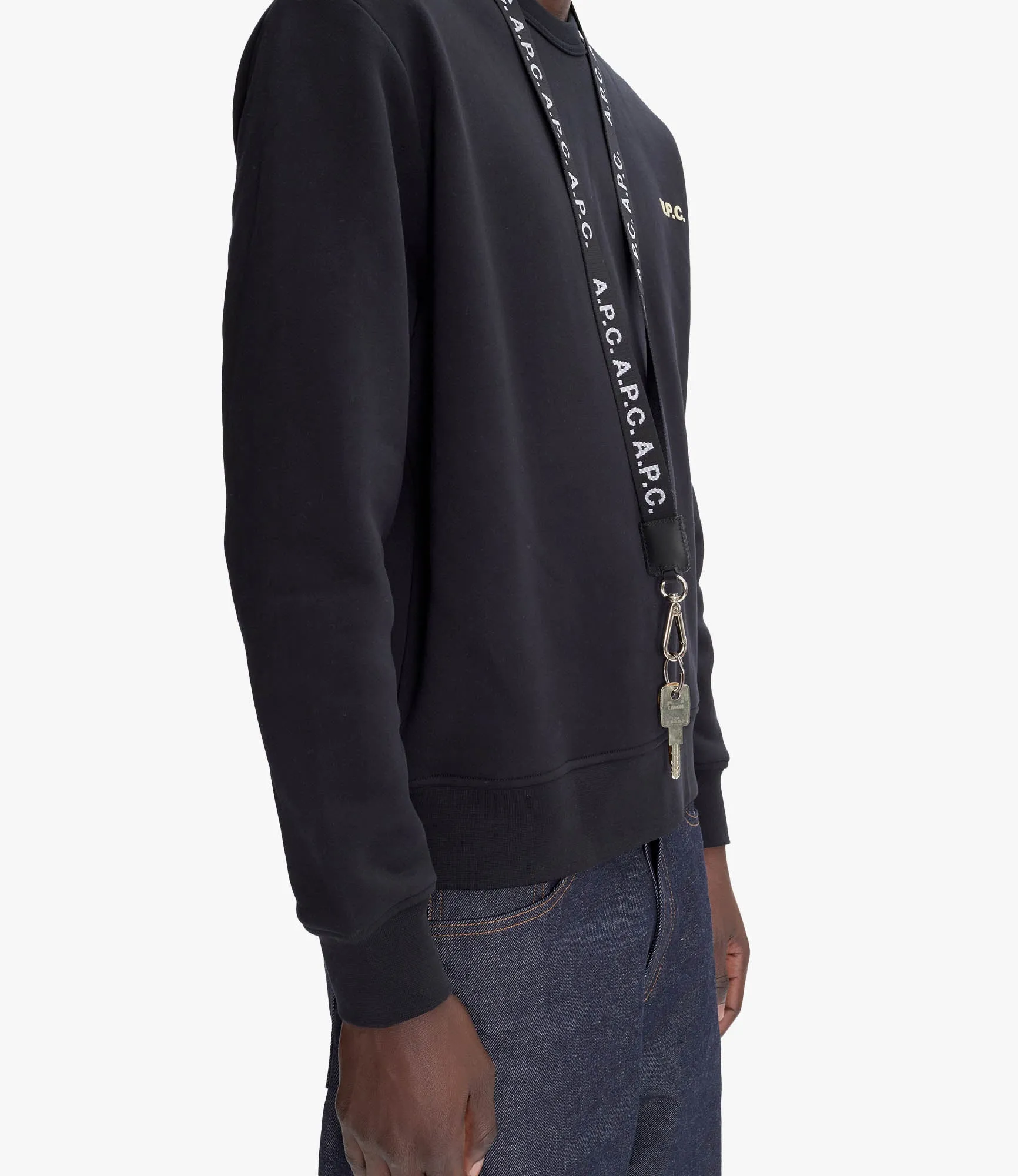 A.P.C. Jacquard neck strap