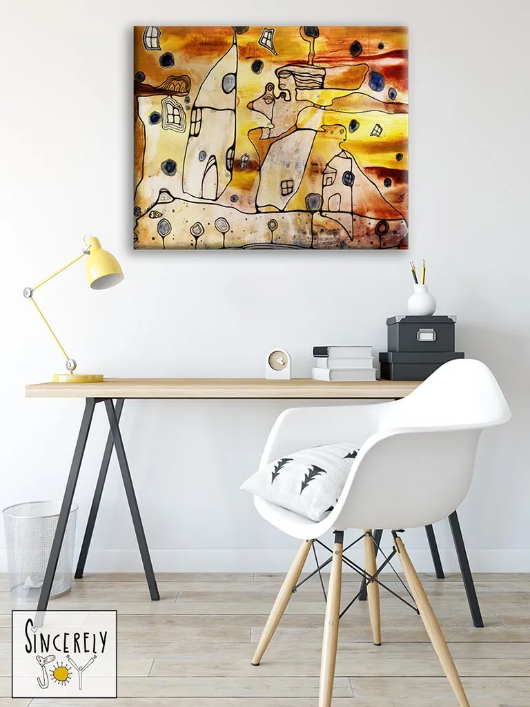 Art Print on Canvas 'Oshun'