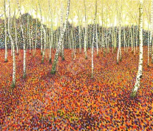 Autumn Birch Limited Edition Print