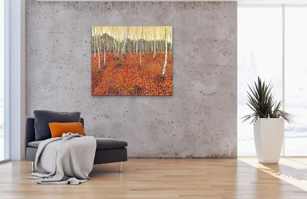 Autumn Birch Limited Edition Print