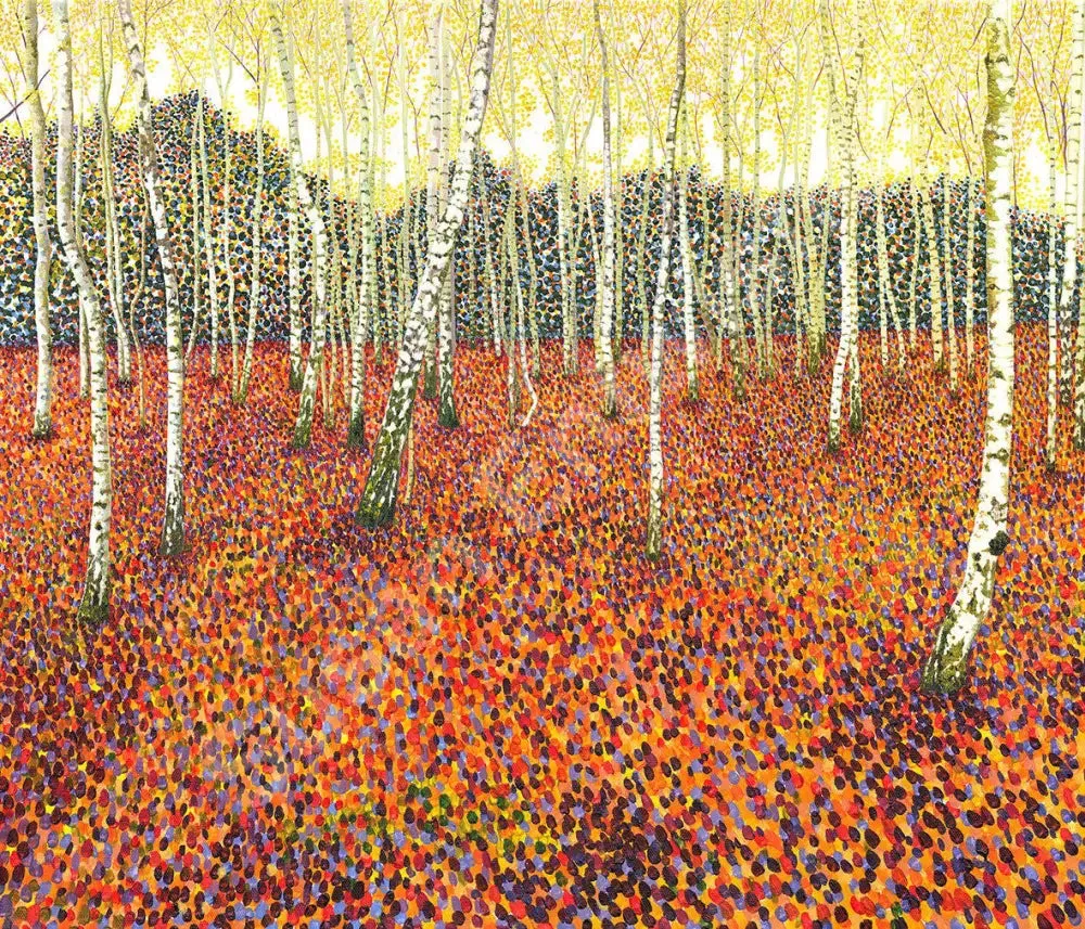 Autumn Birch Limited Edition Print