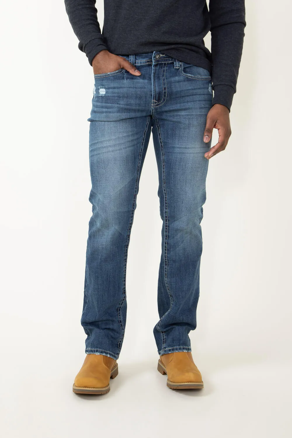 Axel Jeans Davis Classic Straight Jeans for Men | AXMB0041-TUNXIS