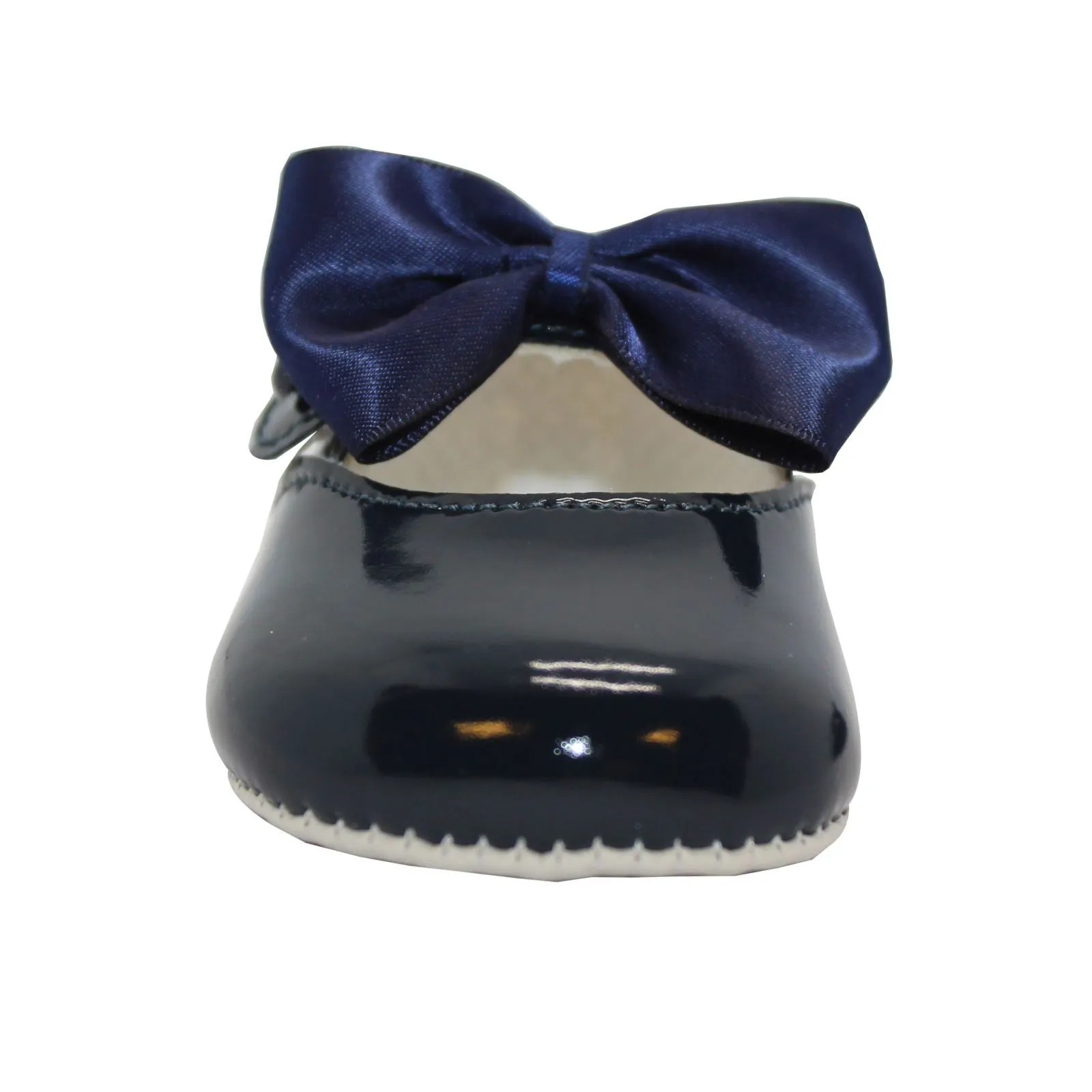 Baban Baby Girls Bow Shoes
