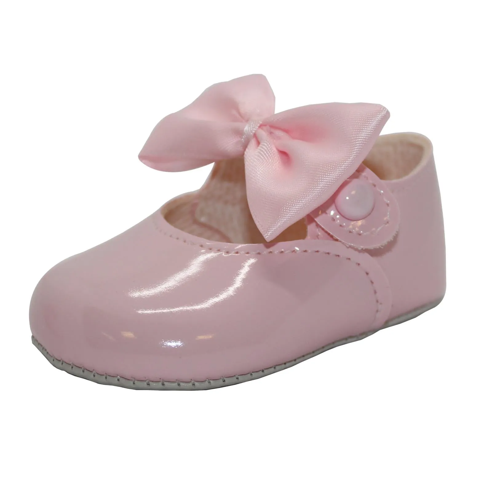 Baban Baby Girls Bow Shoes