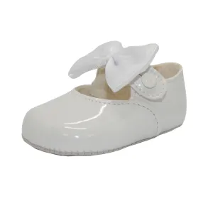 Baban Baby Girls Bow Shoes
