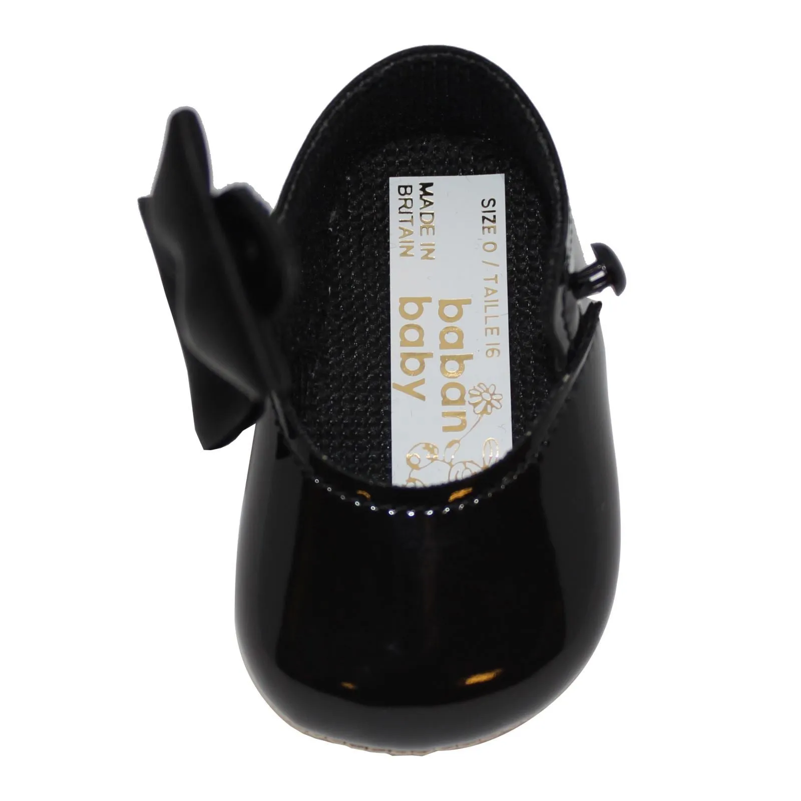 Baban Baby Girls Bow Shoes