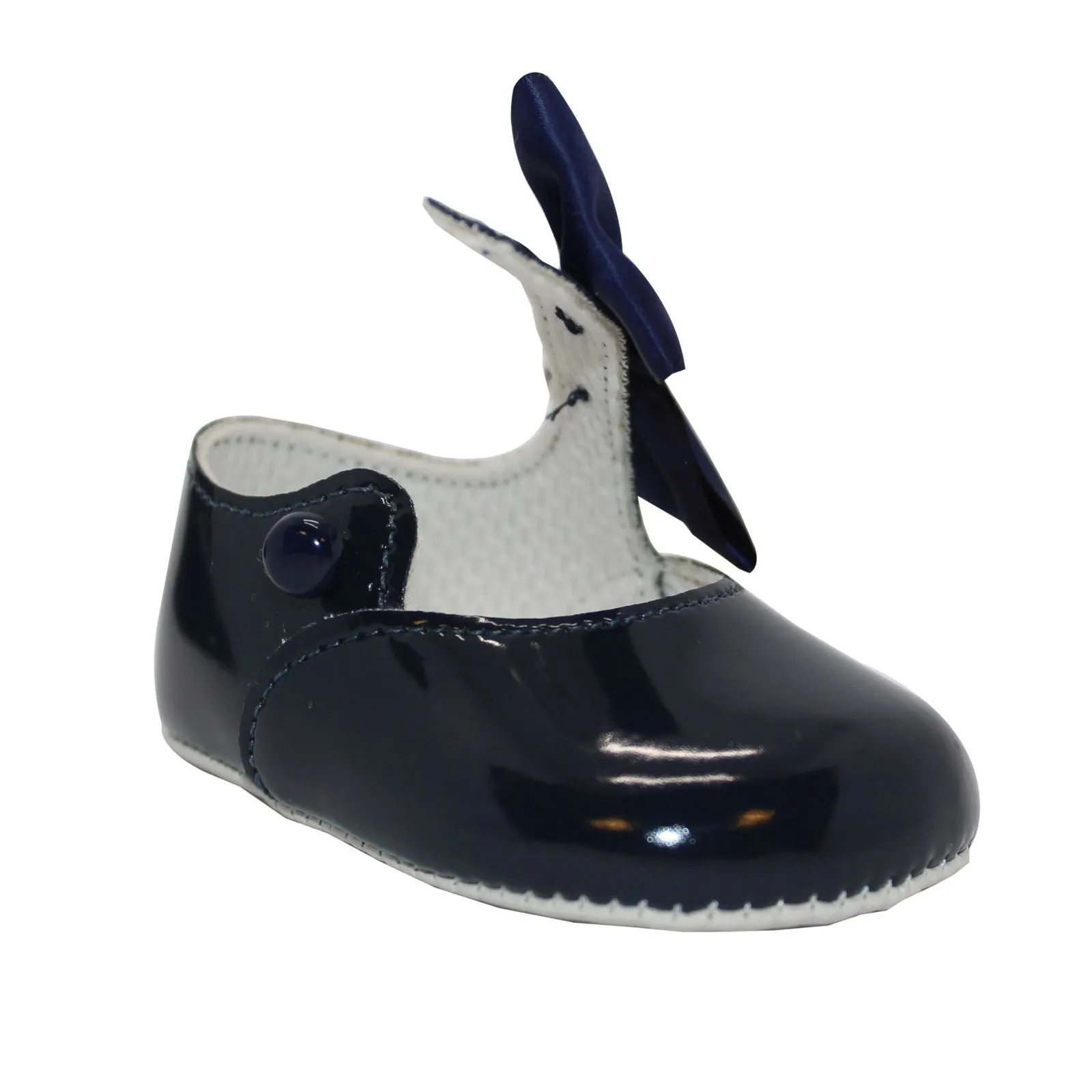 Baban Baby Girls Bow Shoes