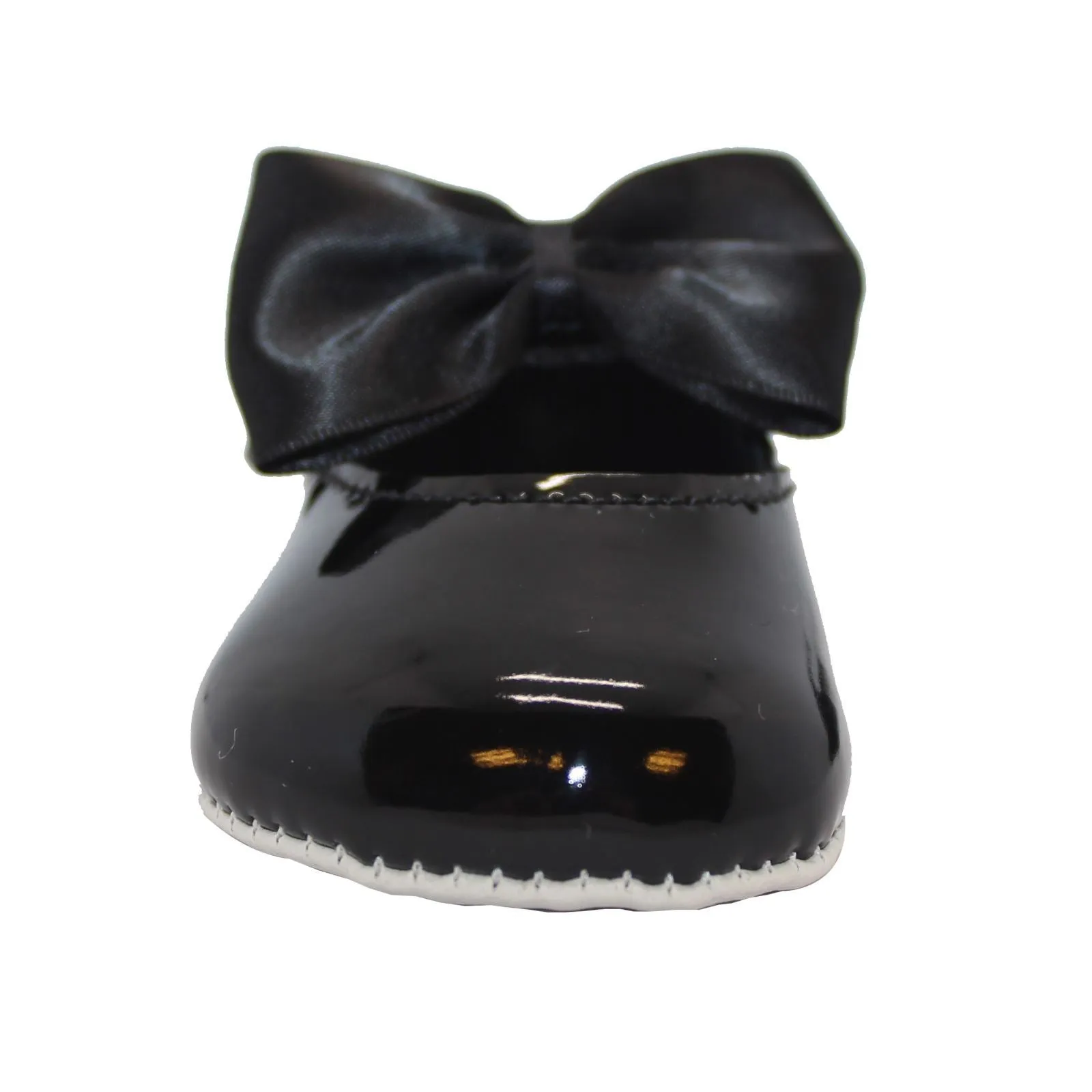 Baban Baby Girls Bow Shoes