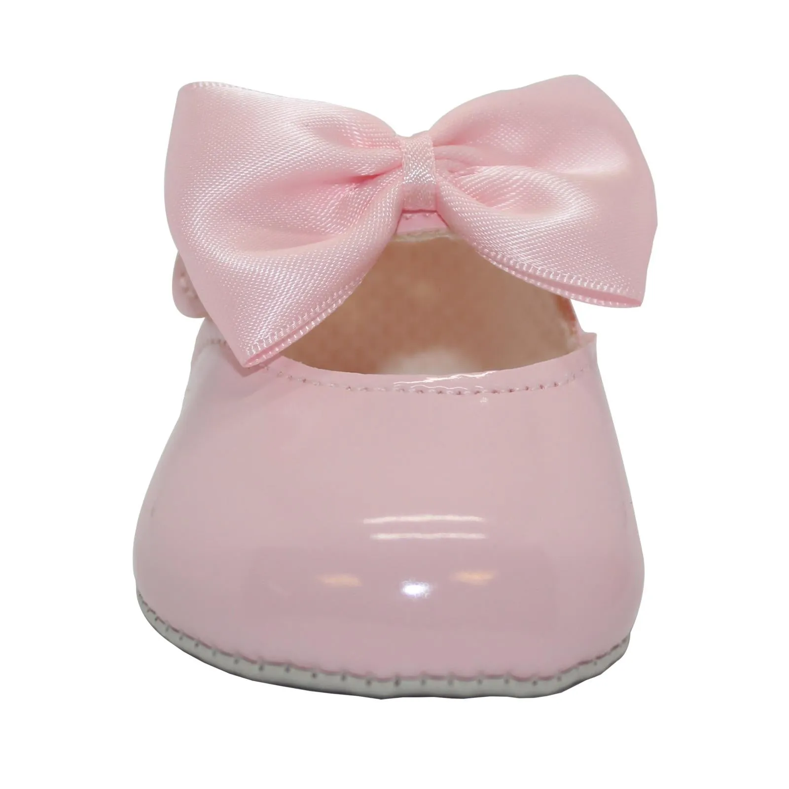 Baban Baby Girls Bow Shoes