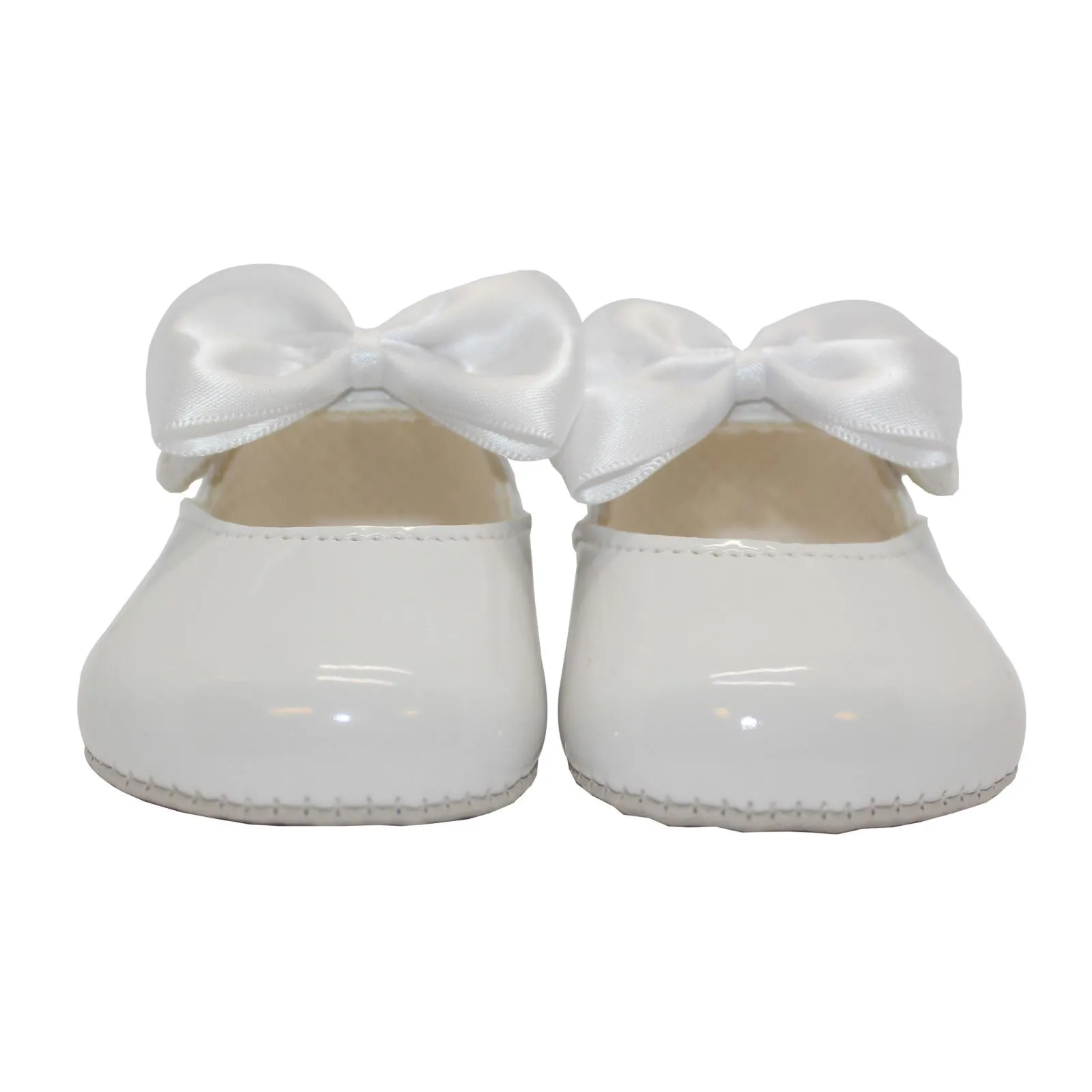 Baban Baby Girls Bow Shoes