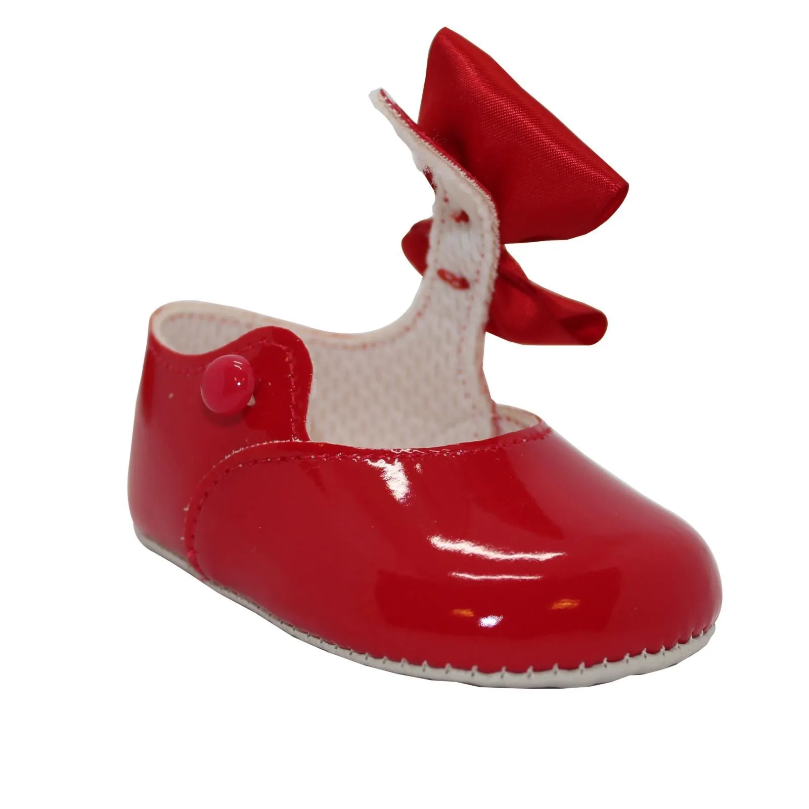 Baban Baby Girls Bow Shoes