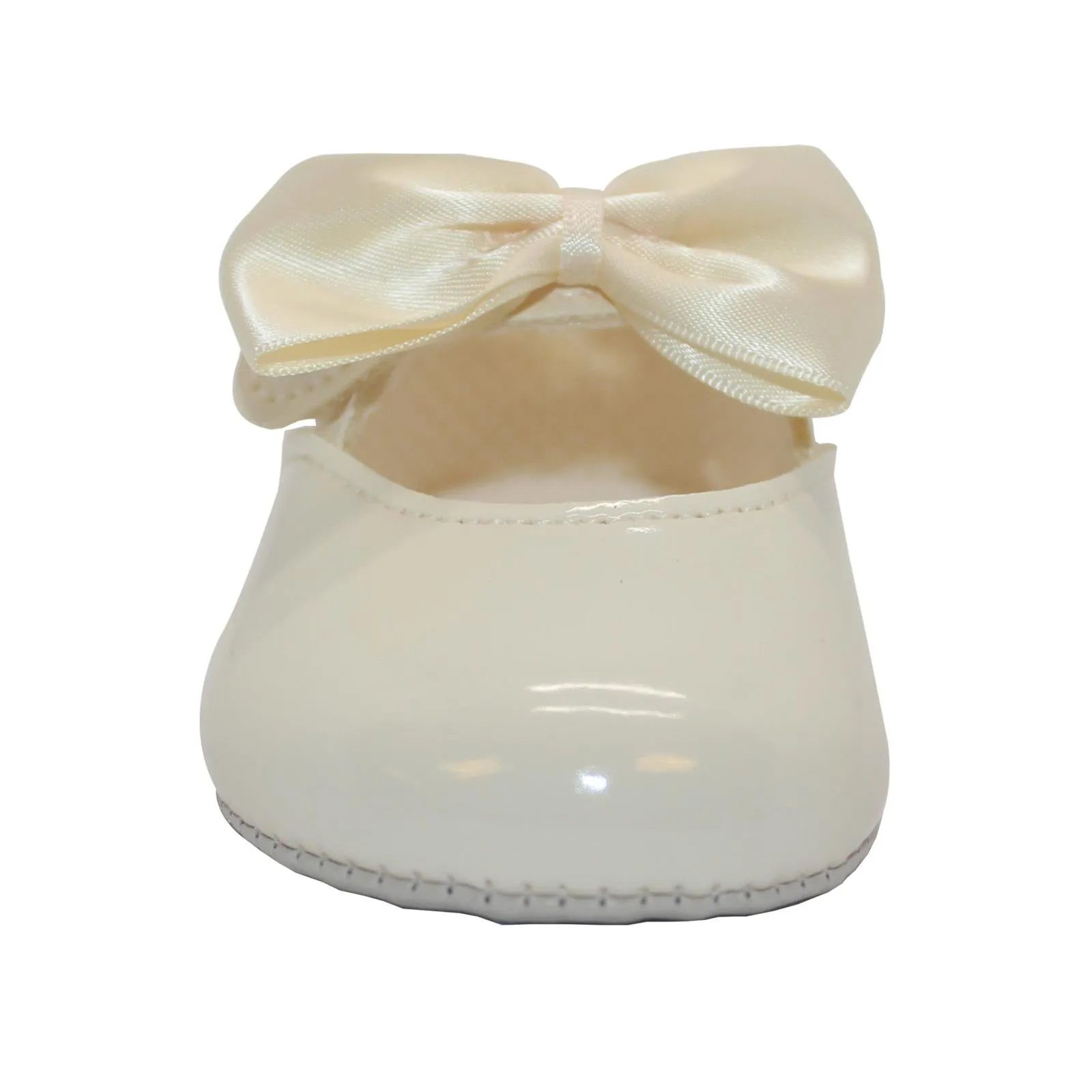 Baban Baby Girls Bow Shoes