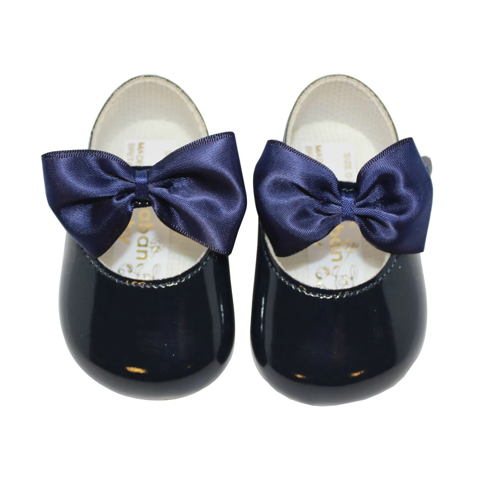Baban Baby Girls Bow Shoes