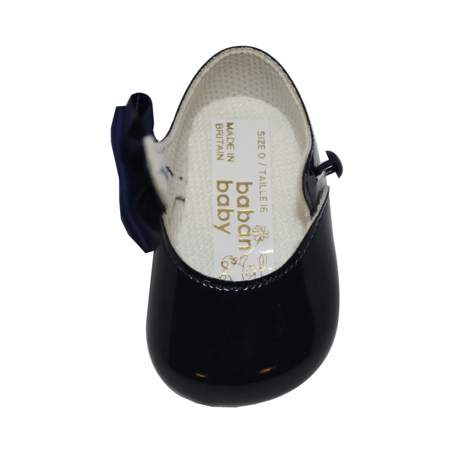 Baban Baby Girls Bow Shoes
