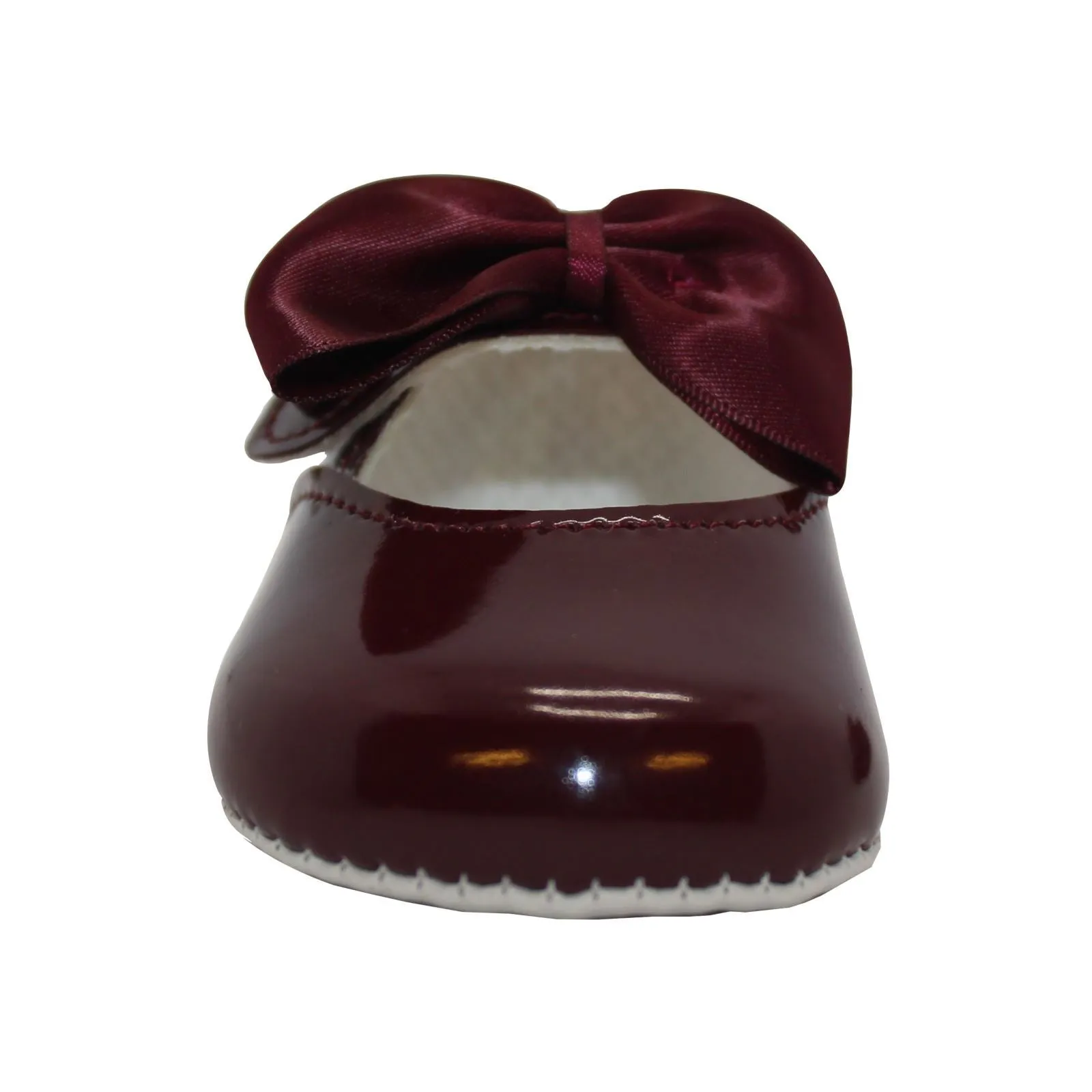 Baban Baby Girls Bow Shoes