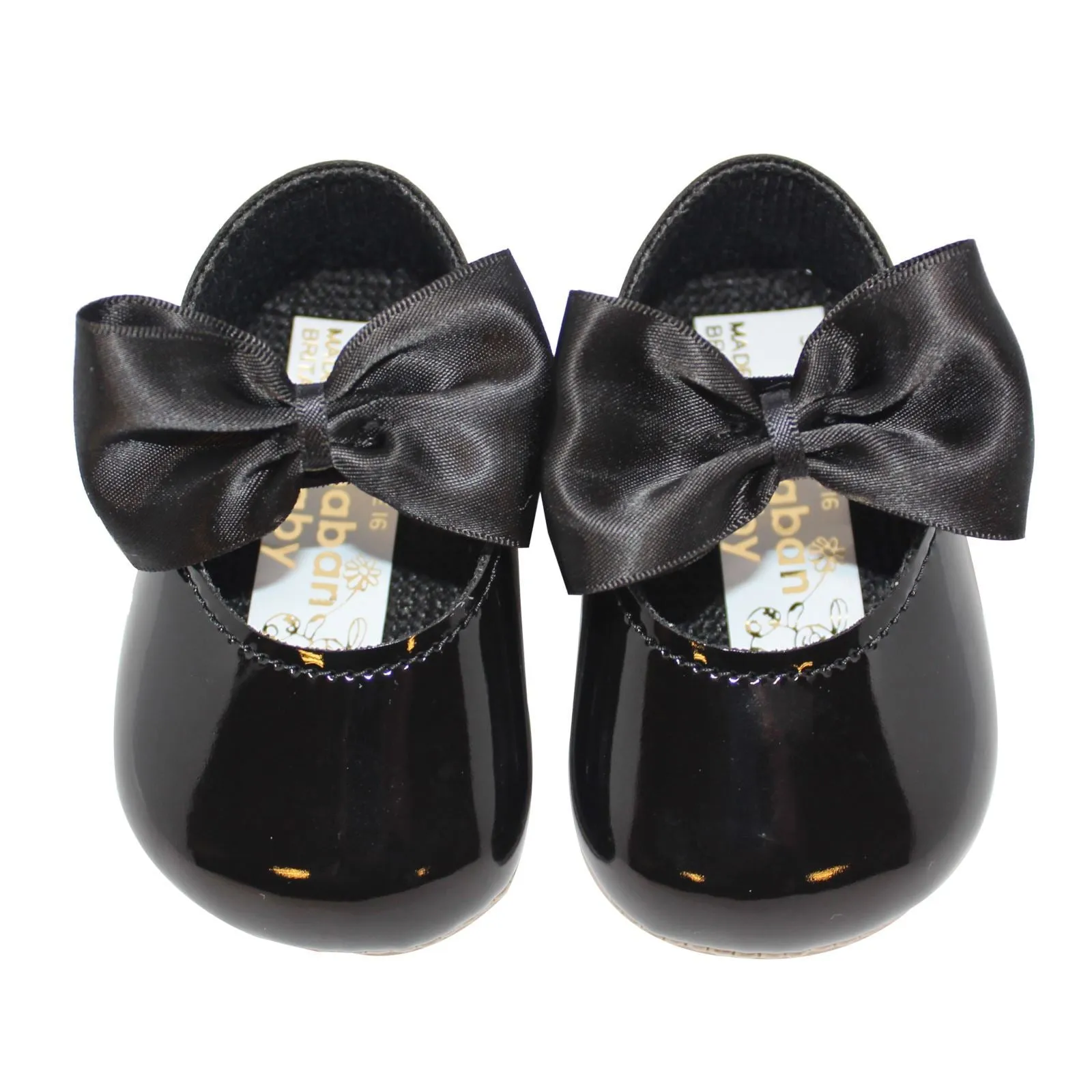 Baban Baby Girls Bow Shoes