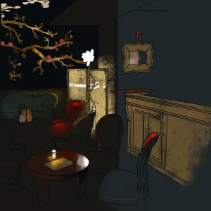 BAR TRES HONORE Canvas