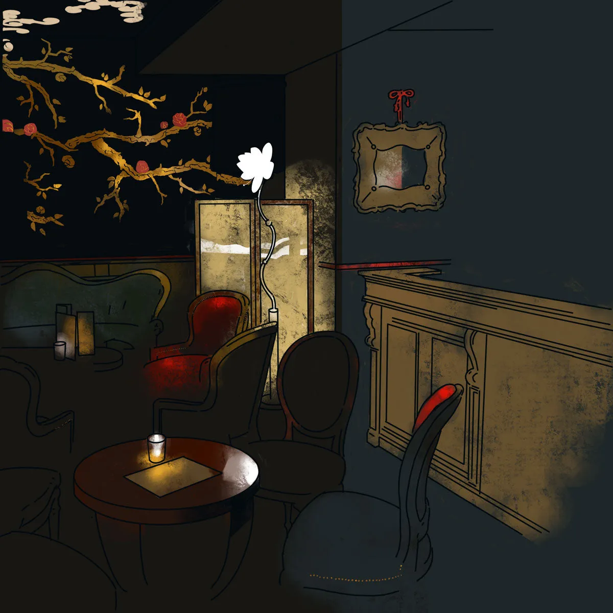 BAR TRES HONORE Canvas