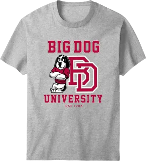 Bd University Red Gray T-shirt