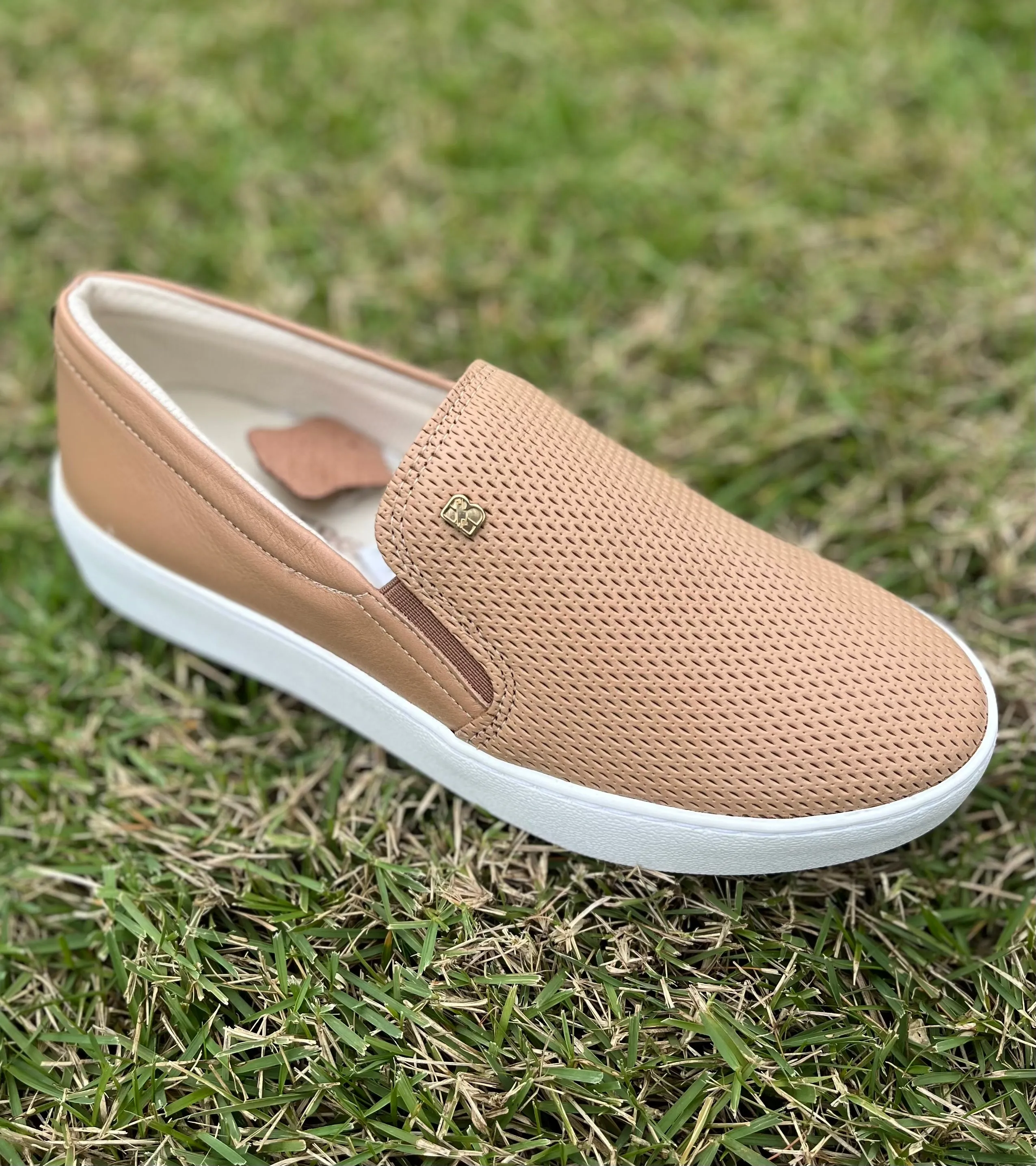 Beige Moccasins in