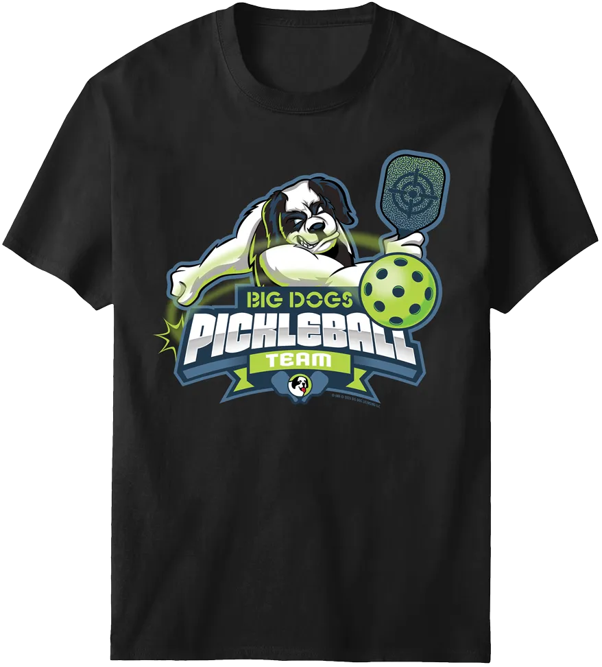 Big Dogs Pickleball Team T-Shirt