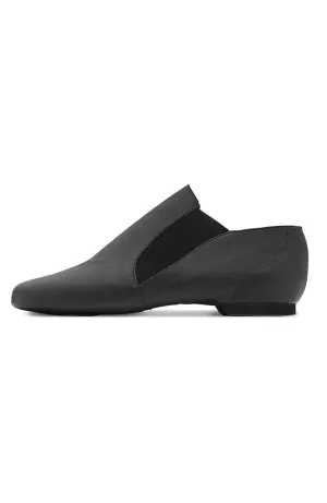Black Leather Dance Now Jazz Shoe - Adult