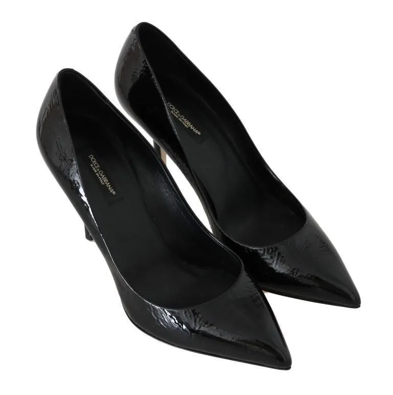Black Patent Leather Classic Pumps