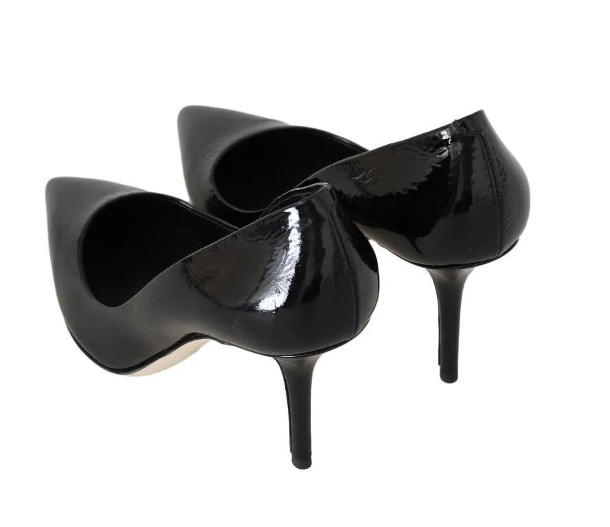 Black Patent Leather Classic Pumps