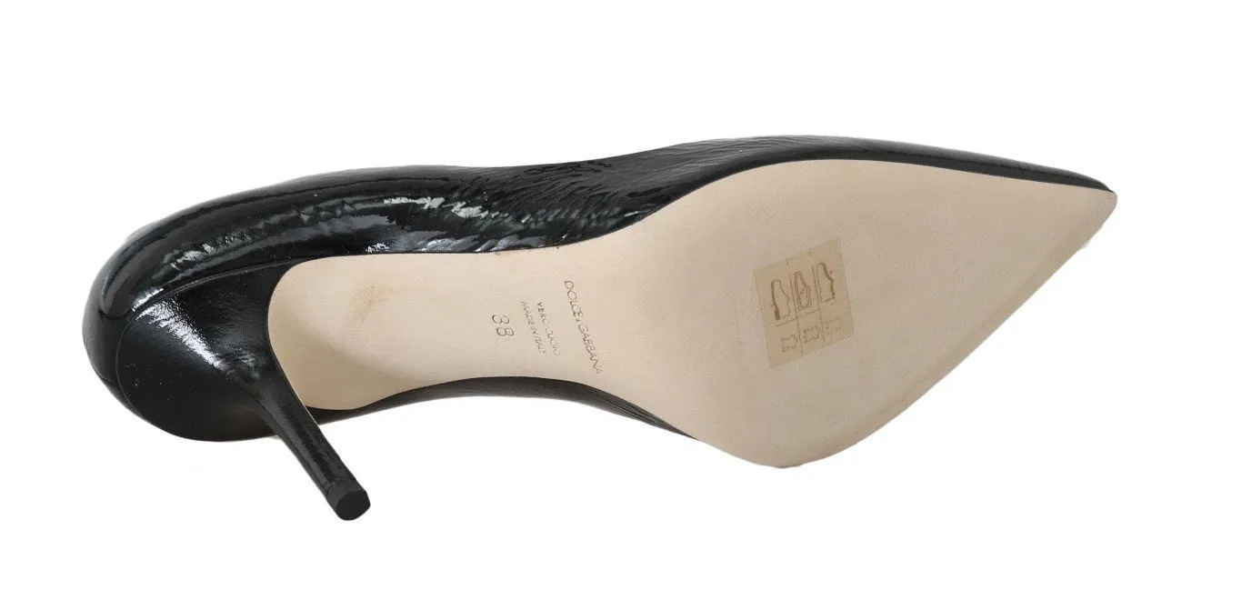 Black Patent Leather Classic Pumps