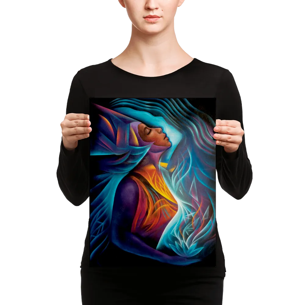 Blue Lotus Canvas