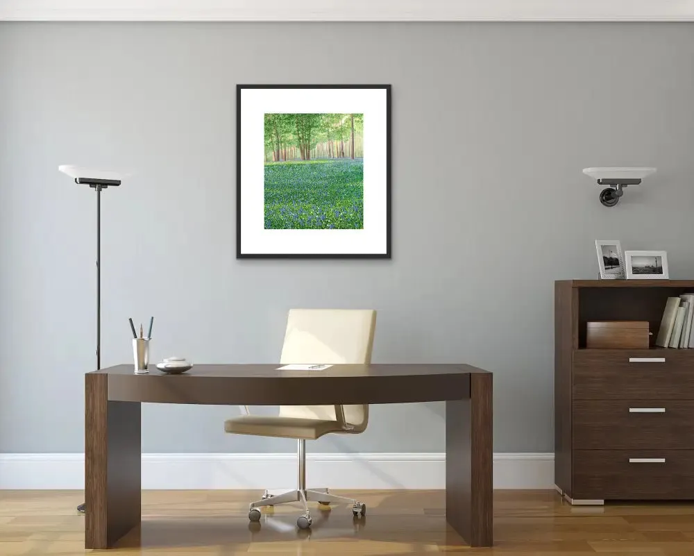 Bluebell Woods II Limited Edition Print.