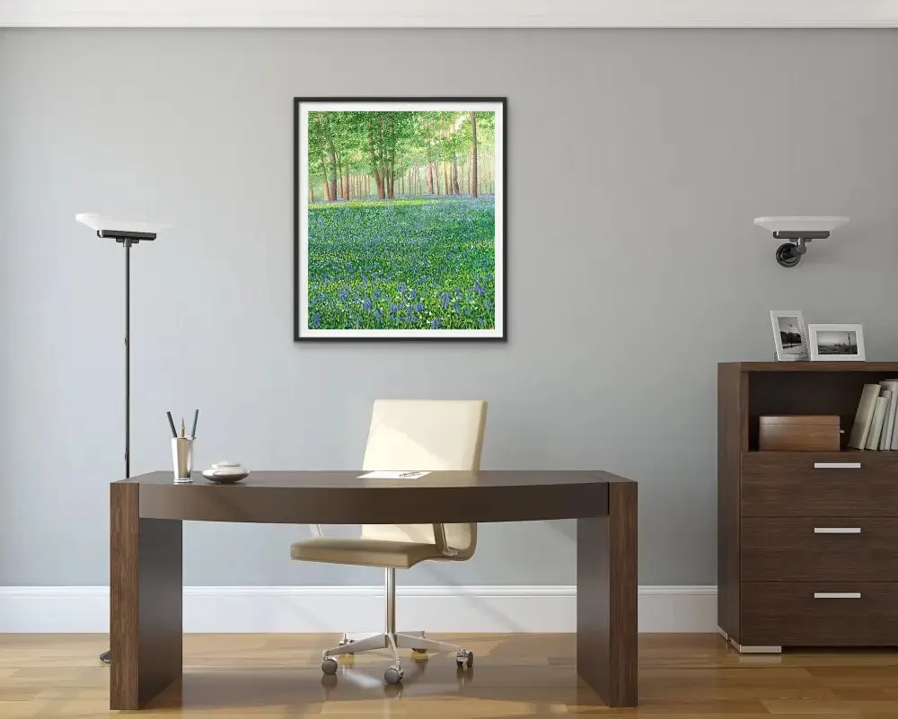 Bluebell Woods II Limited Edition Print.