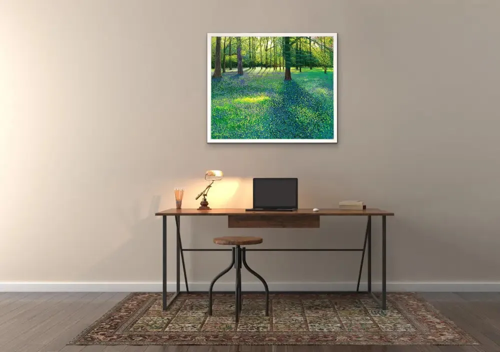 Bluebells at Wisley Limited Edition Print