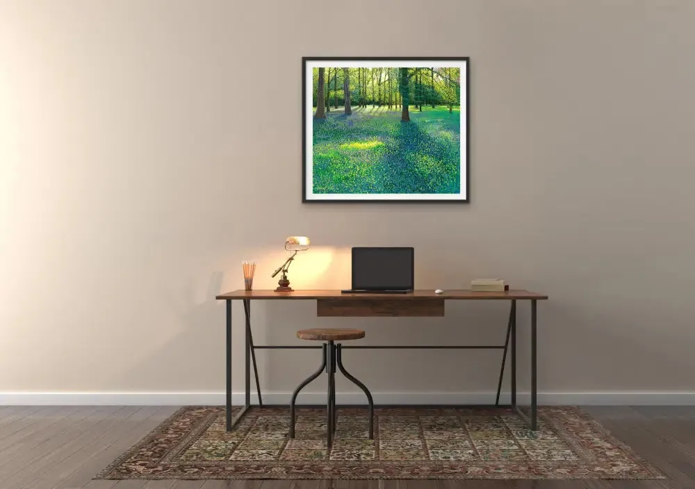 Bluebells at Wisley Limited Edition Print