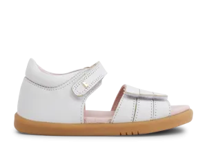 Bobux IW White Hampton Open Toe sandal
