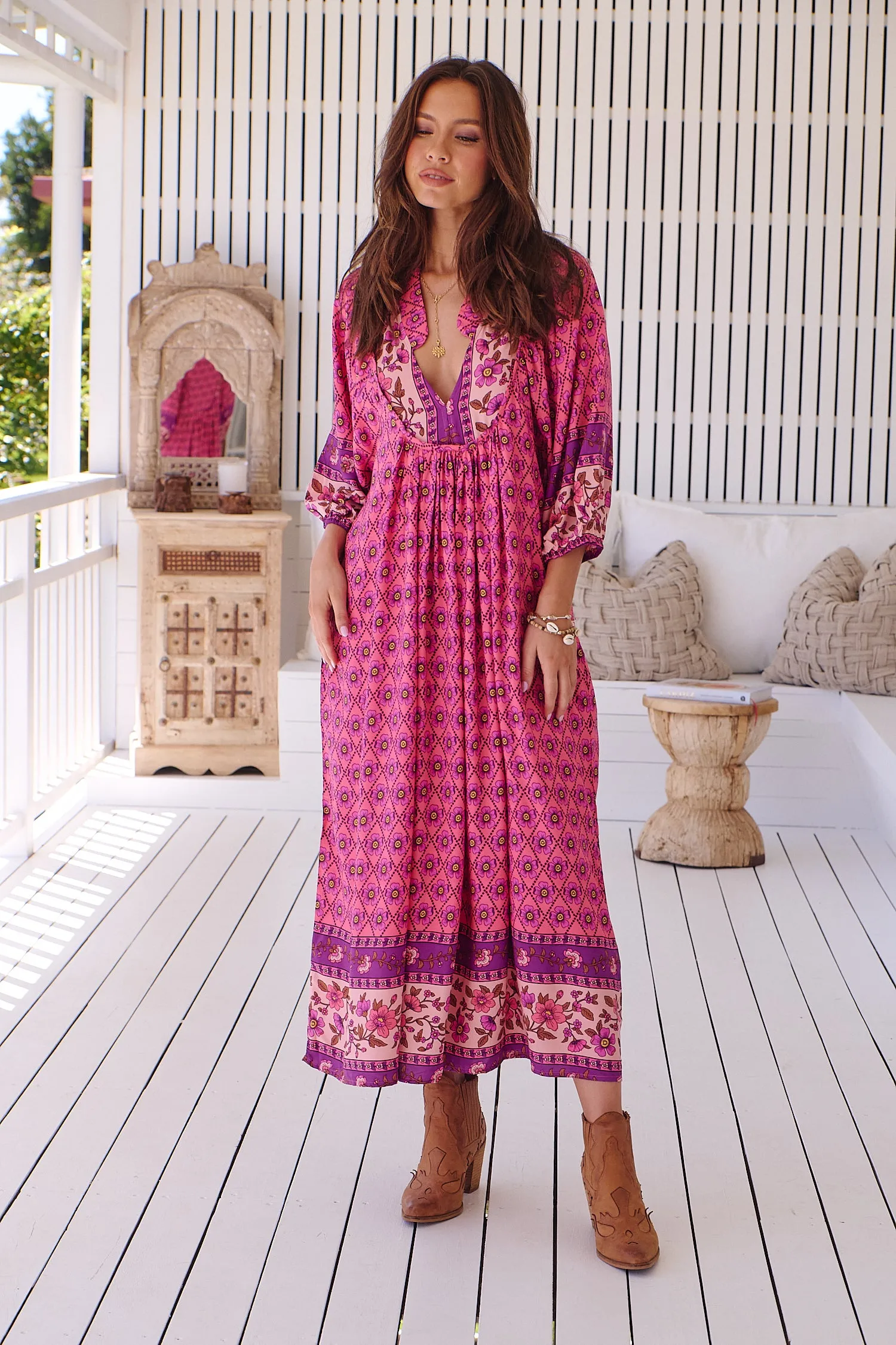 Boheme Midi Dress - Jolene