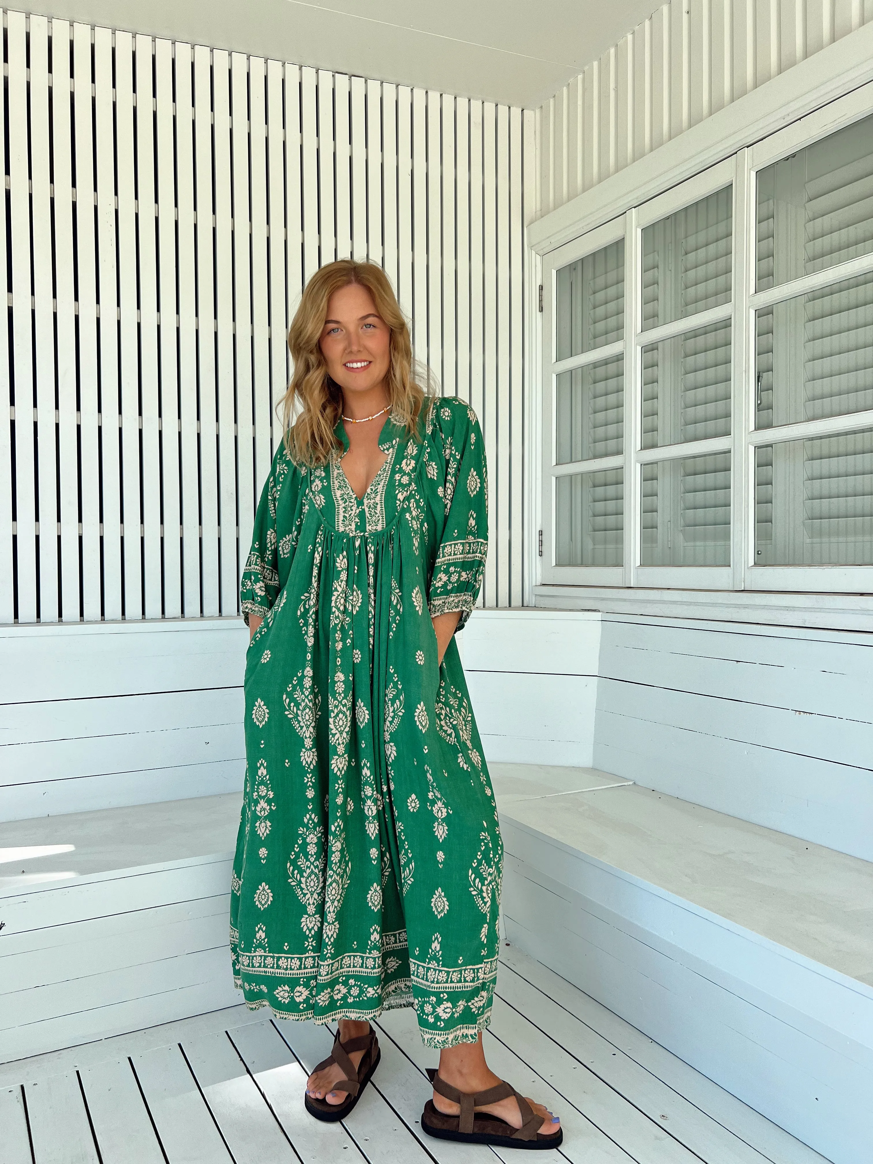 Boheme Midi Dress -  Kiva