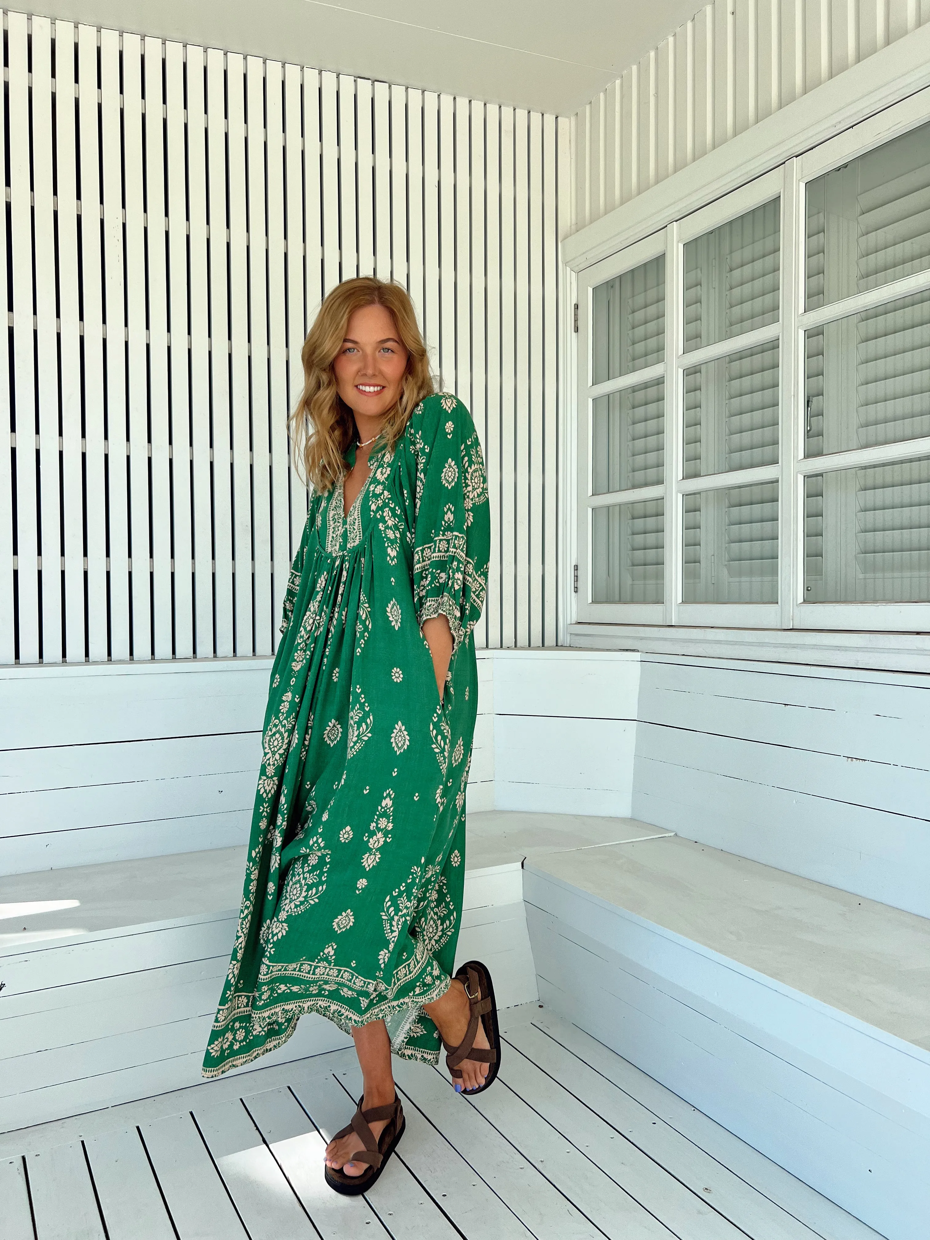Boheme Midi Dress -  Kiva
