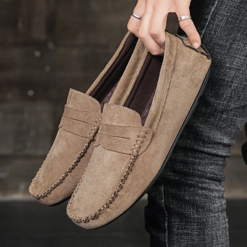 Bruno Suede Casual Loafers