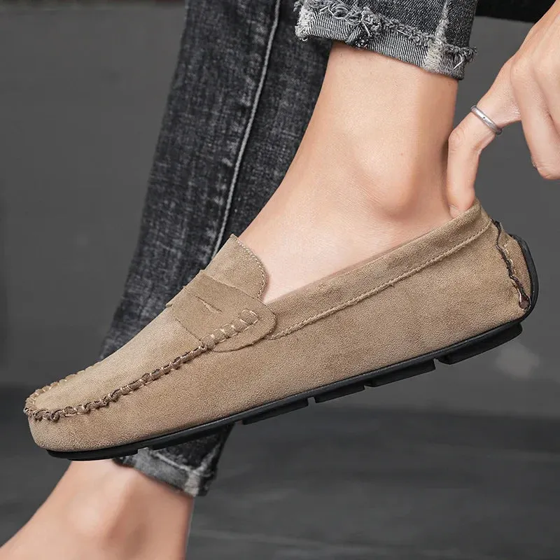 Bruno Suede Casual Loafers