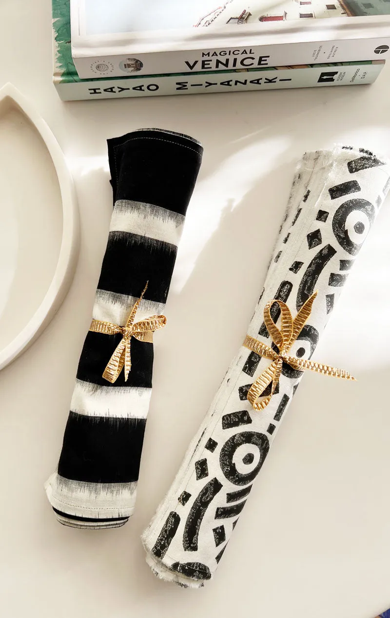Canvas Blockprint Placemats